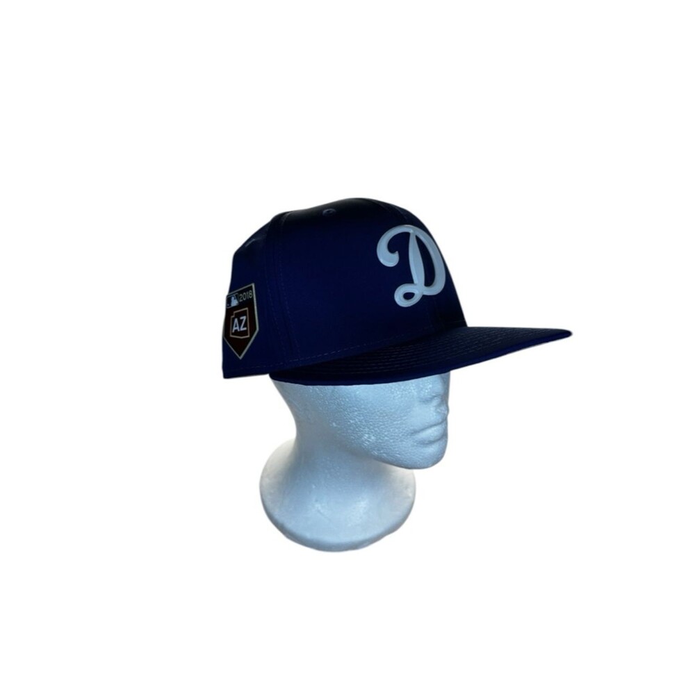 LA Dodgers New Era 59FIFTY Fitted Hat 7 1/4 Blue 2018 Spring Training AZ MLB